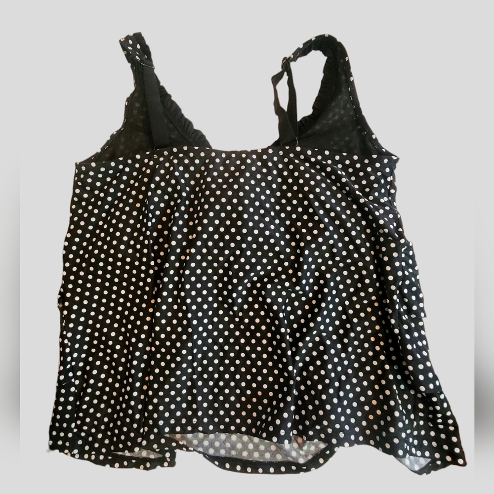 PENNINGTONS - Plus Size Layered Ruffle Tankini - Picture 5 of 11